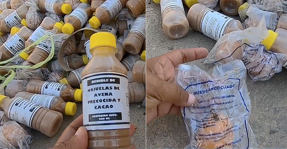 Ica: Arrojan alimentos de Qali Warma a la basura en vez de dárselos a los niños