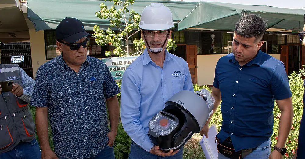 Llegan a Ica las primeras 233 cámaras de seguridad para la región