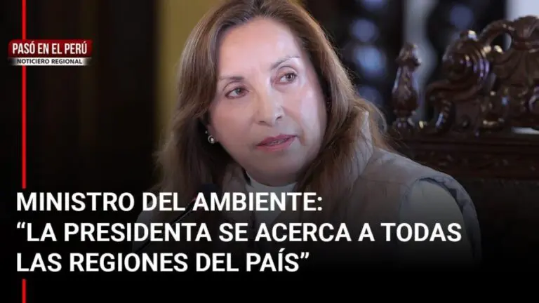 Pasó en el Perú | Cusco: ministro del ambiente: “La presidenta se acerca a todas las regiones del país” - Perú