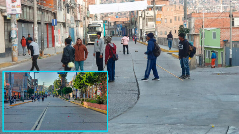 Paro antiminero en Ayacucho: piquetes no permiten la circulación de vehículos - Perú