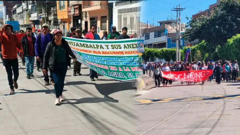 Ayacucho: Alcalde de Vilcashuamán y presidente de Frente de Defensa exhortan a la población a realizar movilización pacífica - Perú