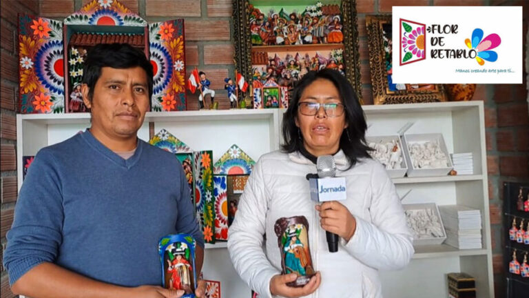 Ayacucho: “Flor de Retablo”: más de 15 Años innovando el arte ayacuchano con materiales reciclados - Perú