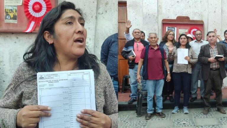 Arequipa: Impulsora de revocatoria contra alcalde Víctor Hugo Rivera denuncia represalias contra ella - Perú