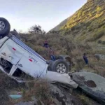Cuatro mueren en accidente cuando regresaban a Ica de una fiesta patronal en Chocorvos