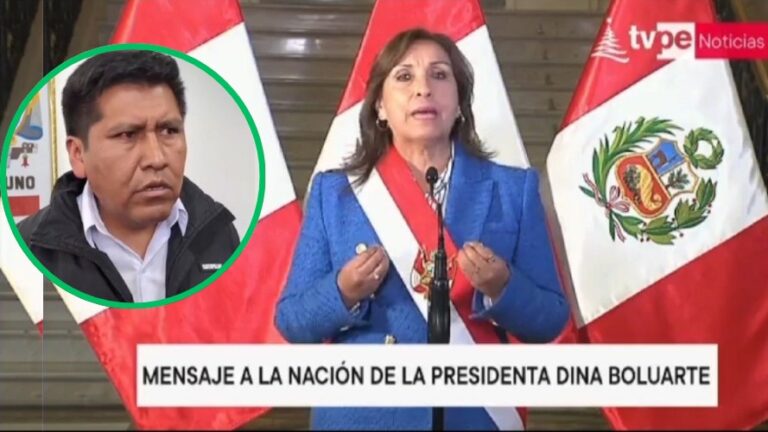 Gobernador espera que Dina Boluarte pida perdón a Puno en su Mensaje a la Nación - Perú