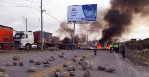 Pobladores de la provincia de Junín inician paro en reclamo por obras por el bicentenario