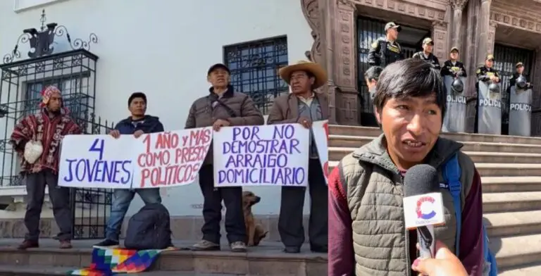 Cusco: ratifican sentencia a 4 jóvenes de comunidad de Cuyo Grande por protestas contra Dina Boluarte - Perú