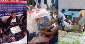 Sutep en huelga de hambre: Tres docentes entre ellos uno de Ica son evacuados de emergencia