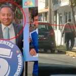 Elecciones UNICA: Candidato Manuel Acasiete captado en la casa del exrector Alejandro Encinas