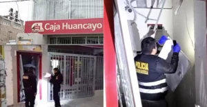 Ica: Delincuentes dinamitan cajero automático de la Caja Huancayo y se dan a la fuga