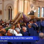 Ica: Fieles aplaudieron la tradicional bajada del Señor de Luren por su festividad de octubre 2024