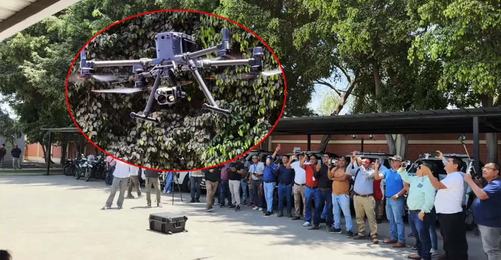 Ica: Ponen a prueba el drone Matrice 350 con el que se perseguirá a delincuentes desde el aire