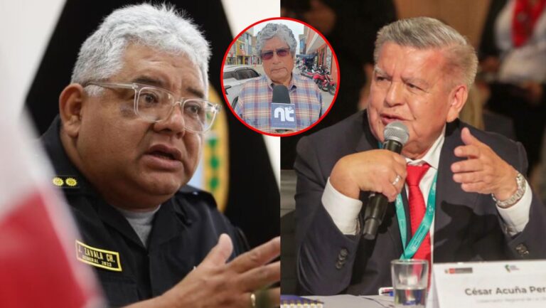 Trujillo: alcalde vecinal critica a Acuña y general PNP José Zavala por falta de respuestas frente a la delincuencia - Perú