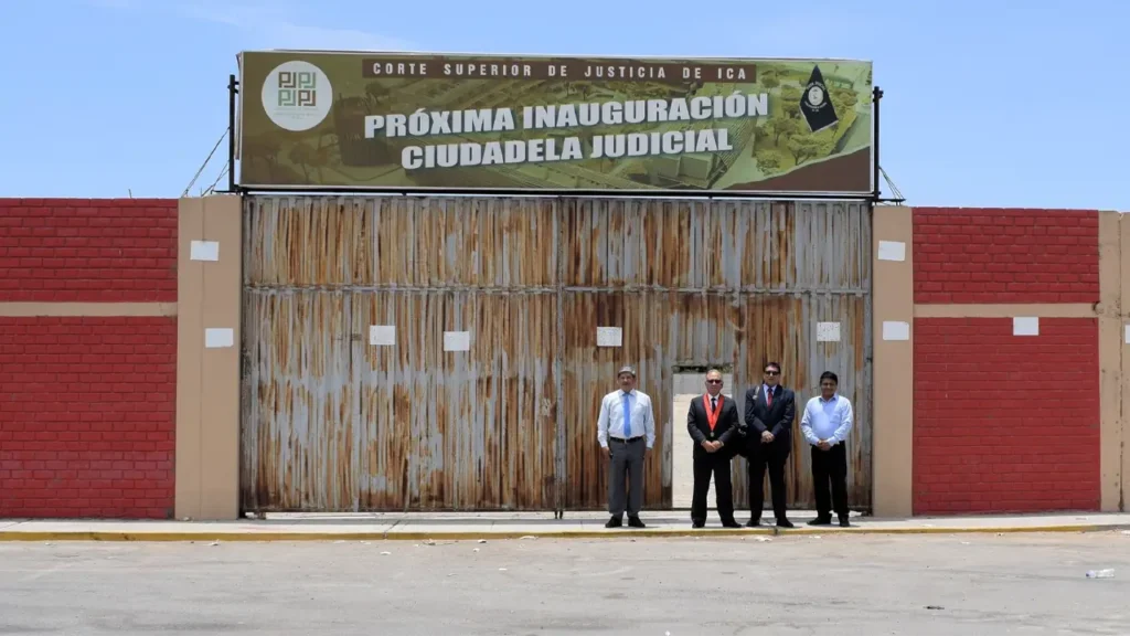 Ica: alistan el terreno donde se construirá la Ciudadela Judicial