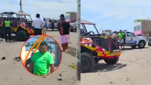 Ica: conductor de tubular queda detenido por muerte de jóven de 19 años en accidente de tránsito
