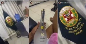 Ica: mujer ebria se graba bebiendo licor con "policías" en plena comisaría de Chincha
