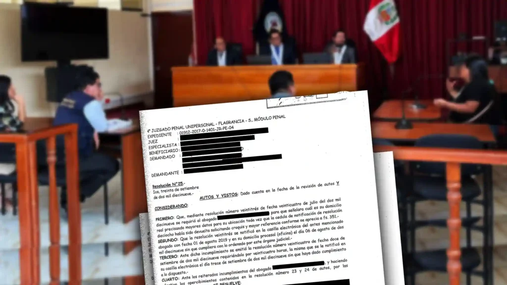 Abogado es sancionado por negarse a declarar su domicilio real para que no le notifiquen