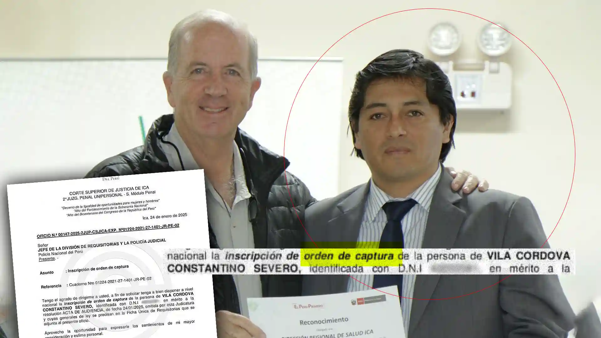 Exfuncionario de Fernando Cillóniz iba ser presidente de EsSalud pero tenía orden de captura