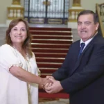 Gobernador de Ica, Jorge Hurtado visitó a Dina Boluarte en Palacio de Gobierno