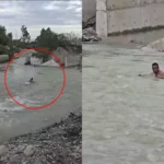 Ica: alcalde de Nasca genera burlas histriónico ingreso al río Aja para intentar hacerse el héroe