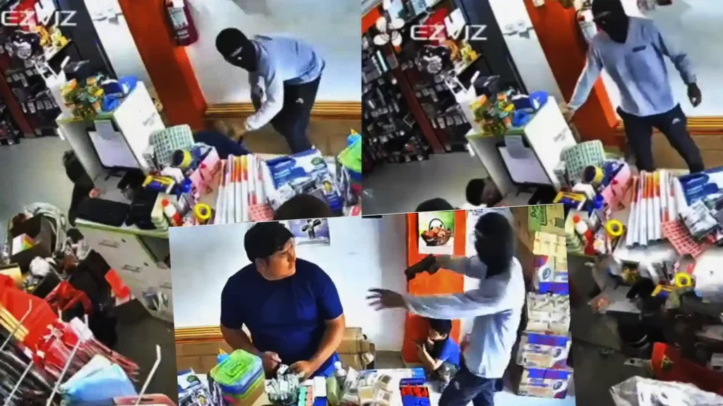 Ica: delincuentes con pistolas y pasamontañas asaltan un minimarket