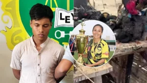Ica: feminicida Alessandro Rubén Cabrera Tantachuco (19), alias "Locobomba" confiesa como mató y le prendió fuego a su pareja en Chincha tras ser capturado. (Composición: @lalupa.pe)