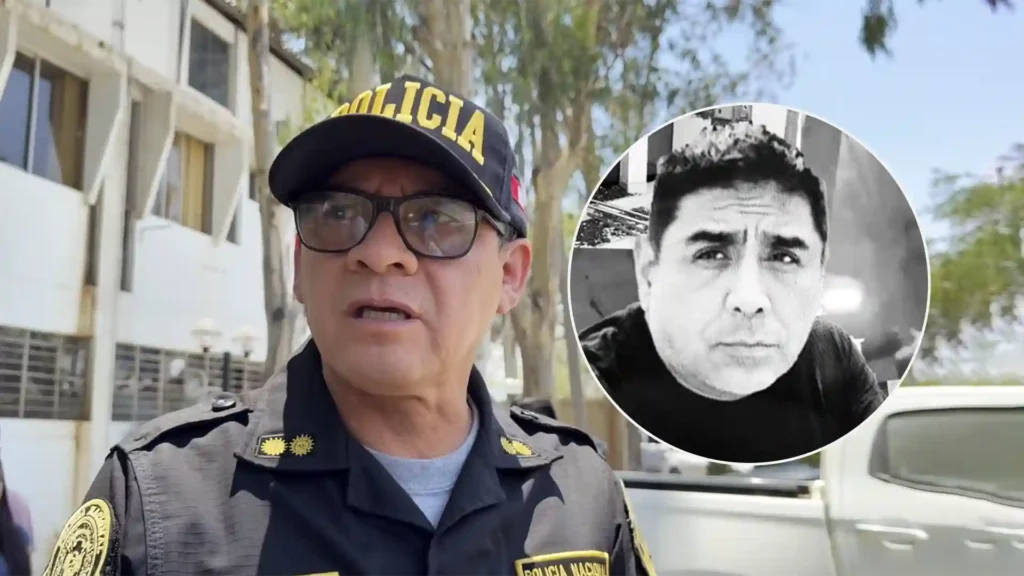 Ica: General PNP anuncia que capturarán a cuatro sospechosos del asesinato de Gastón Medina