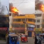 Ica: incendio se registra en una pollería del cruce de San Joaquín
