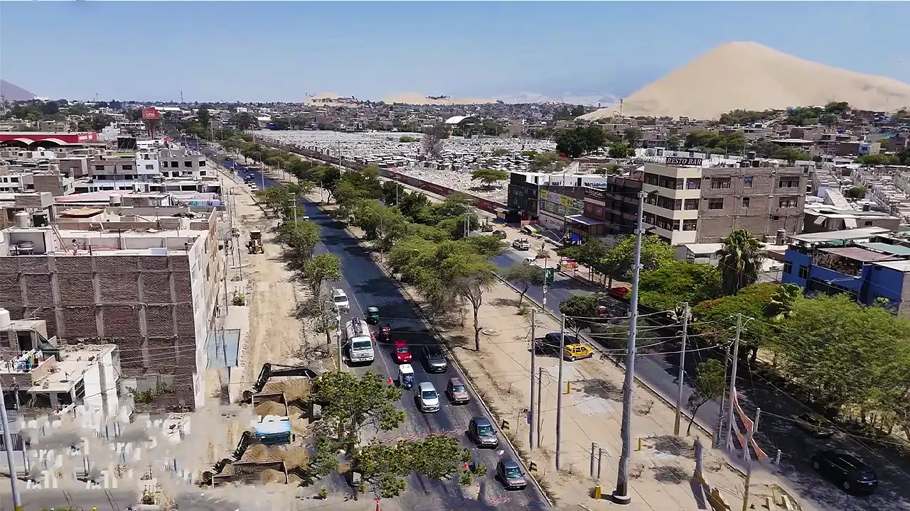 Ica: Municipalidad anuncia obra para mejorar las vías auxiliares de la Panamericana Sur