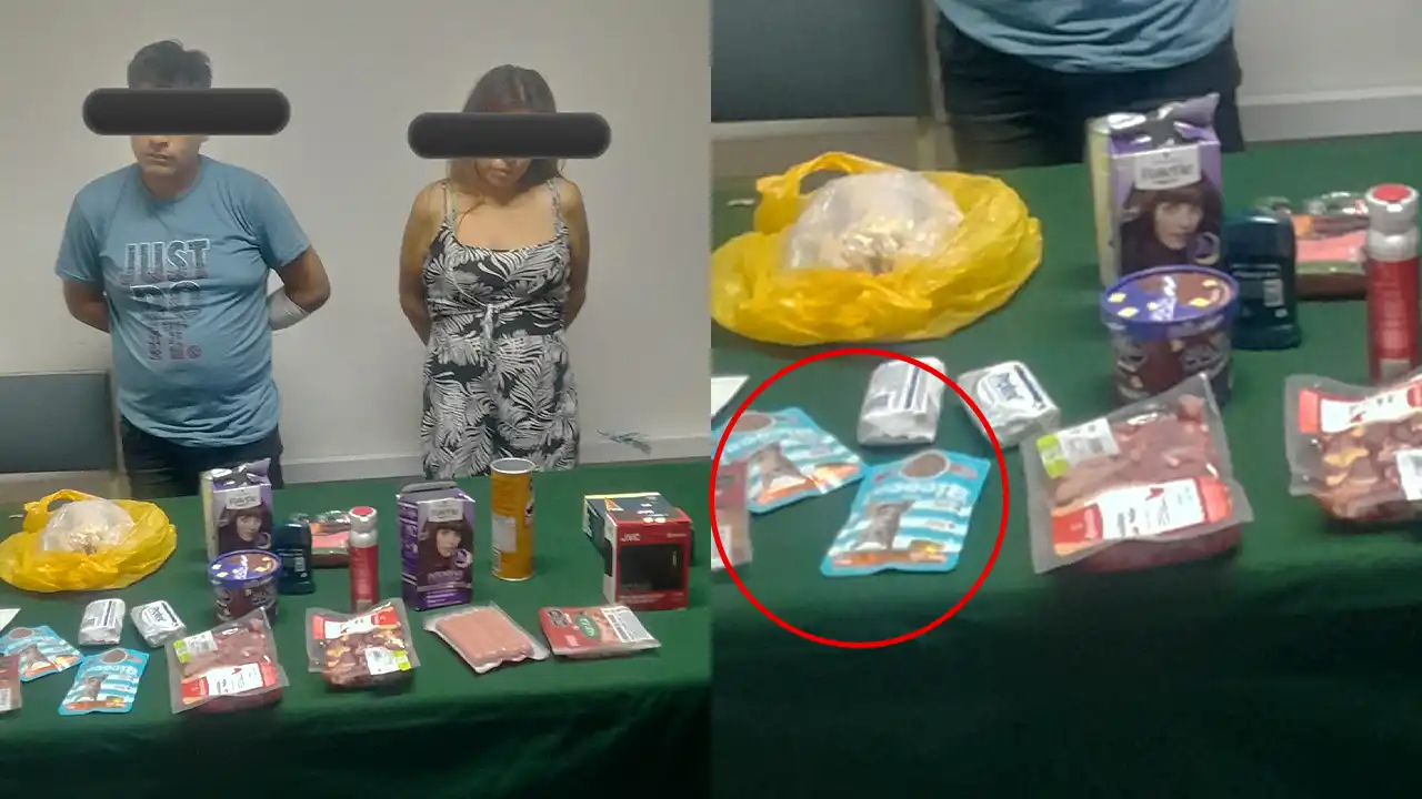 Ica: pareja de hermanos detenidos acusados de robar en tienda de Tottus