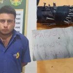 Ica: Policía interviene a taxista en Chincha y llevaba explosivos con una carta extorsiva