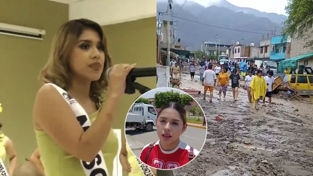 Ica: reina de Nasca renuncia a certamen de la Vendimia y apoya a afectados por huaicos
