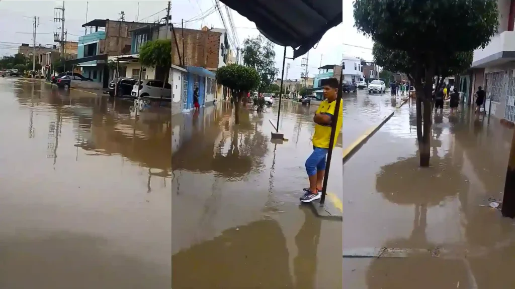 Inundación en Ica: Lluvia de 45 minutos colapsa desagües y afecta viviendas en varios distritos