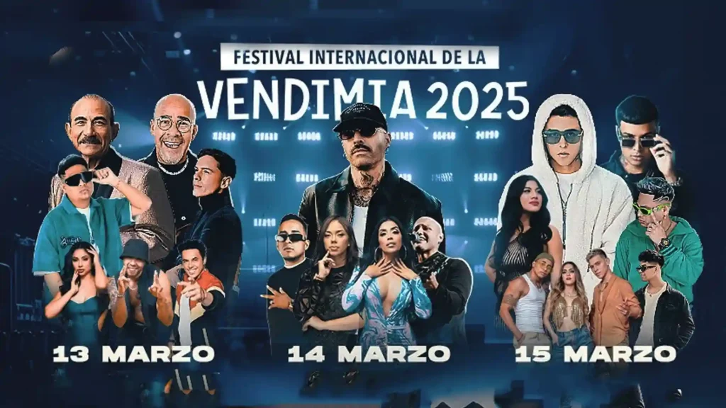 Vendimia de Ica 2025: Estos son los artistas internacionales y nacionales para el 13, 14, 15 y 16 de marzo