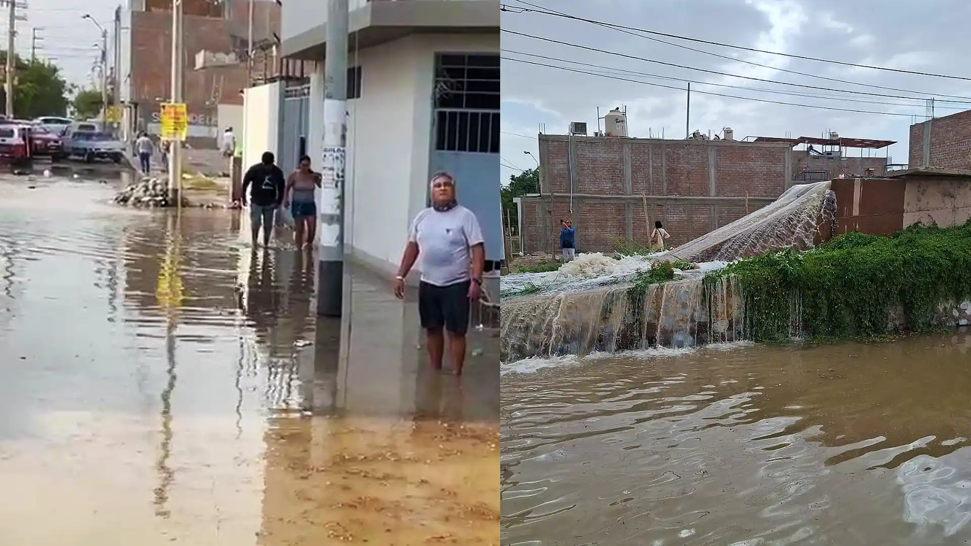 Ica: basura colapsa acequia y deja varias viviendas inundadas en Los ...