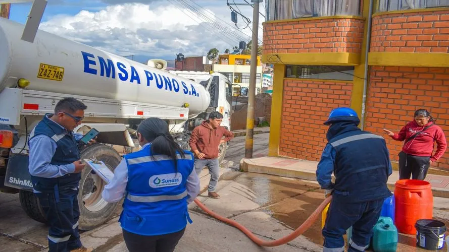 Puno: SUNASS inició 3 atenciones de denuncia a EMSAPUNO por falta de agua potable en sectores de la ciudad - Perú