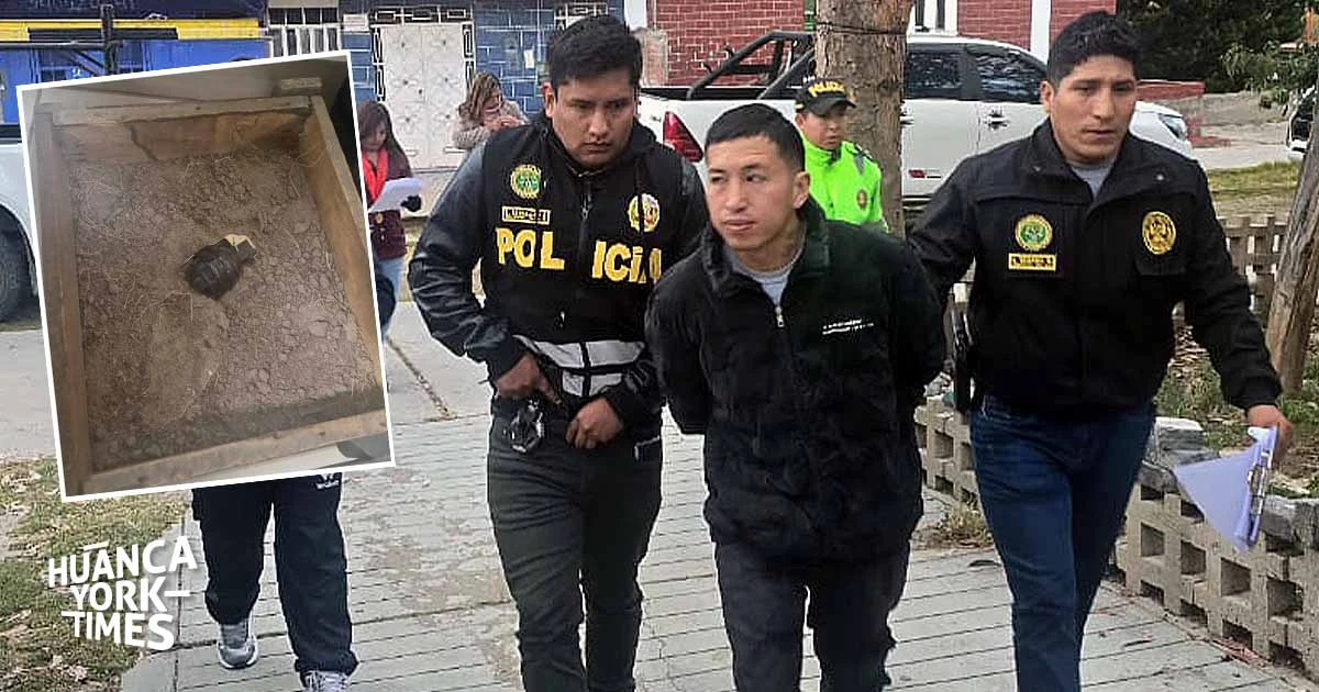 Huancayo: Condenan a más de seis años a joven que portaba granada y municiones en centro comercial - Perú