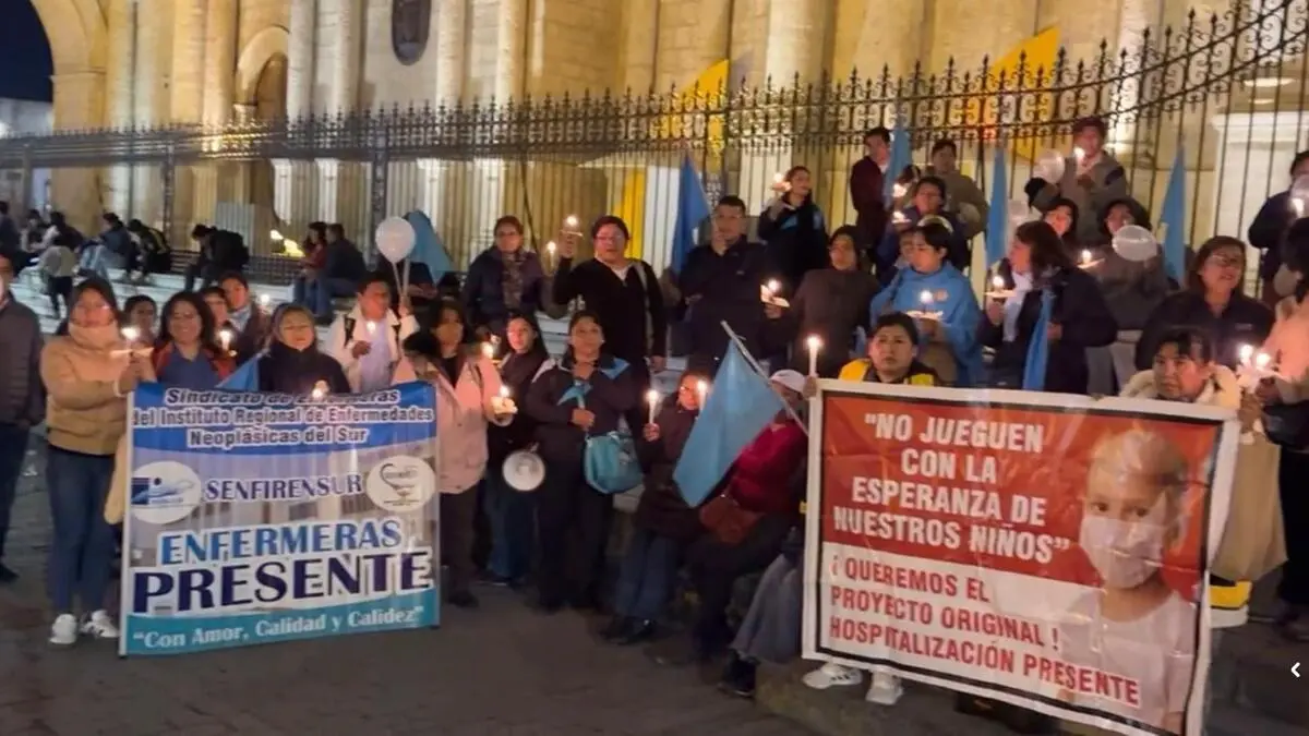 Arequipa: pacientes con cáncer en vigilia piden no trasladar nuevo IREN Sur a zonas alejadas - Perú