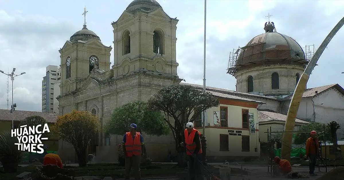 Huancayo: Nueva intervención a la Plaza de la Constitución carece de un plan de monitoreo arqueológico, advierte Contraloría - Perú