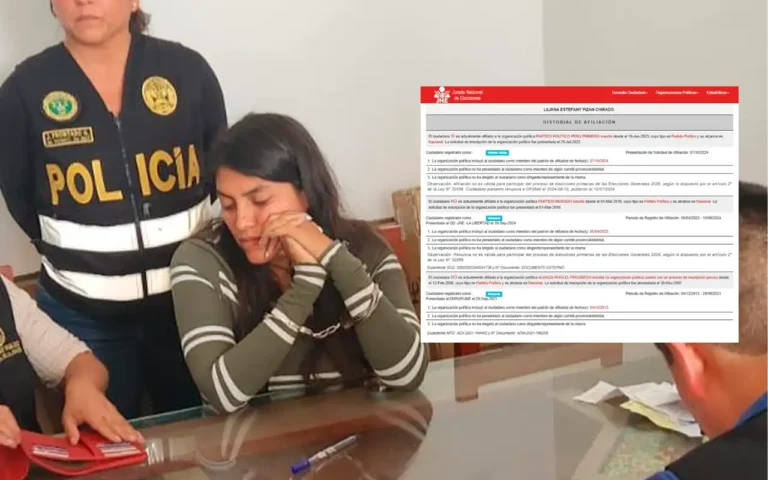 Abogada detenida en caso «Cuchillo» perteneció a APP, Partido Morado y Perú Primero - Perú