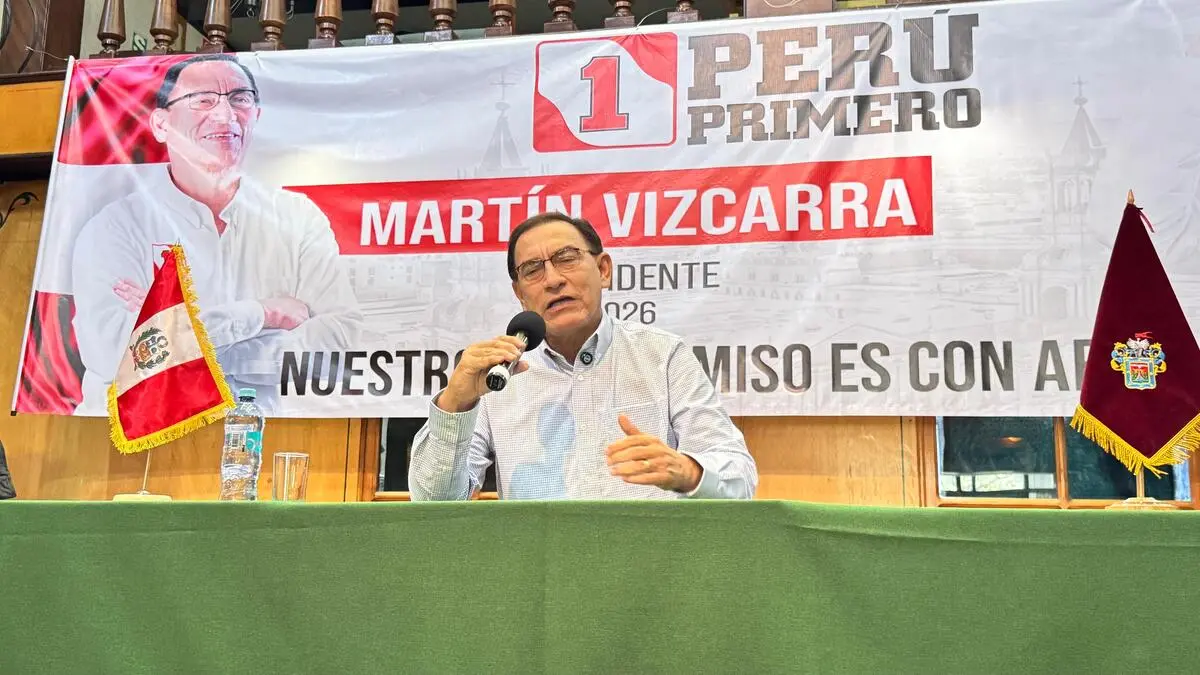 Arequipa: Vizcarra crítica a Boluarte por viaje al Vaticano y acusa cogobierno con Fujimori y Acuña - Perú