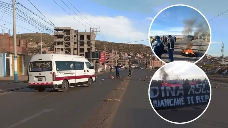 Protestas en Puno bloquean vías exigen derogatoria leyes y gaseoducto - Perú