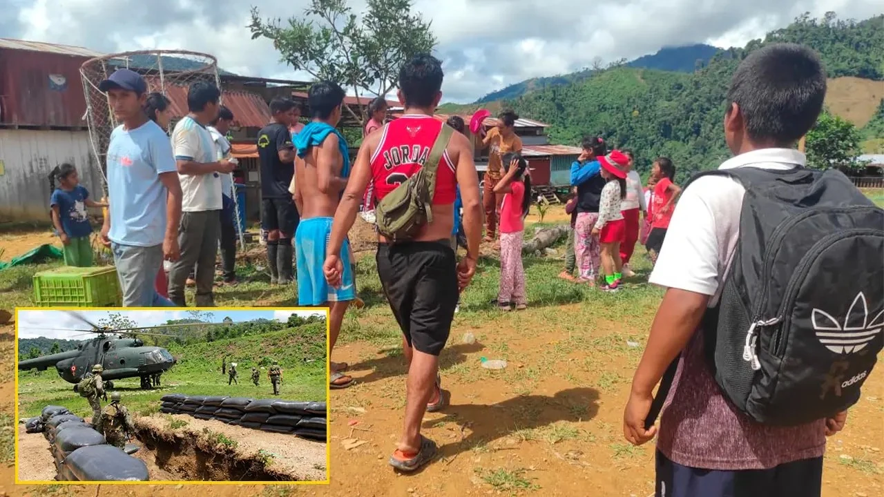 Población del Vraem exige paz y respeto en medio de enfrentamientos armados - Perú