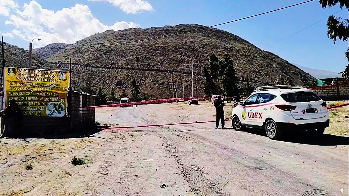 Arequipa: explosión en Cerro Colorado provoca la muerte de dos personas y un herido - Perú