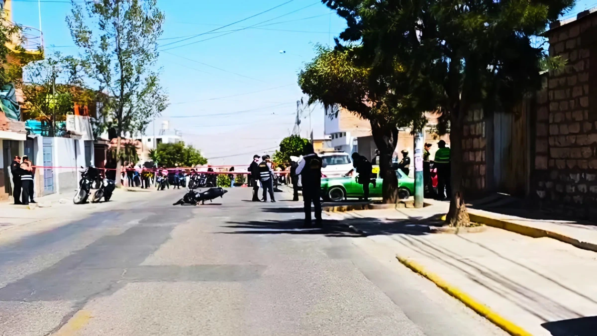 Sicariato en Arequipa: motociclistas acribillan a dos personas en el distrito de Cerro Colorado - Perú