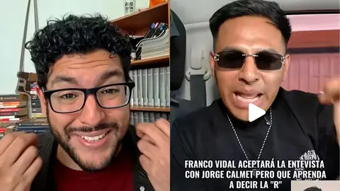 Alcalde de Ate, Franco Vidal recurre a burlarse de la "condición" de un periodista que lo cuestiona