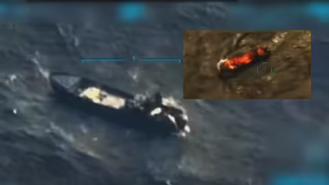 EE.UU. derriba segundo barco cargado de droga. Venezuela responde y dice que era un barco pesquero