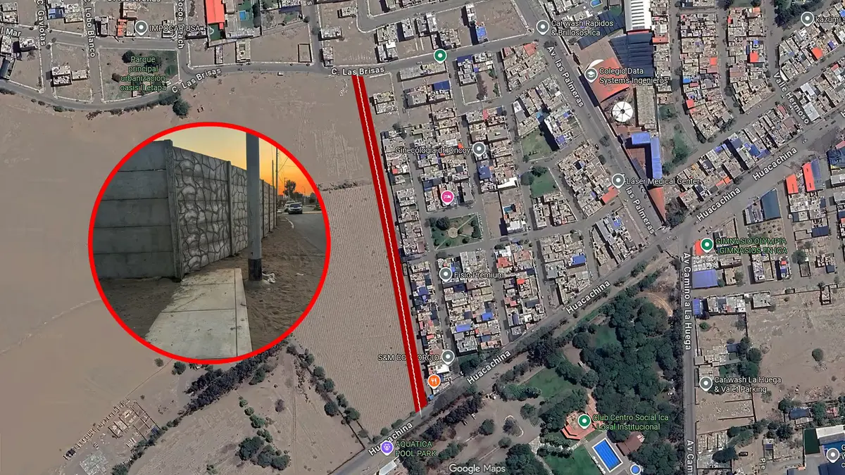 Ica: denuncian que se están adueñando de toda una vía alterna proyectada hacia Huacachina