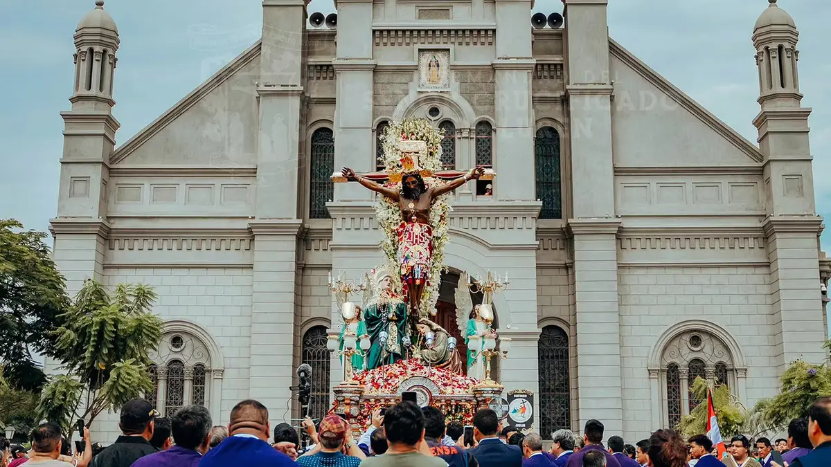 Ica: La primera procesión del cristo moreno Señor de Luren es este lunes 20 de octubre