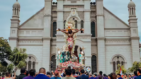 Ica: La primera procesión del cristo moreno Señor de Luren es este lunes 20 de octubre